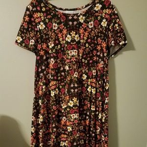 Lularoe flower carly dress